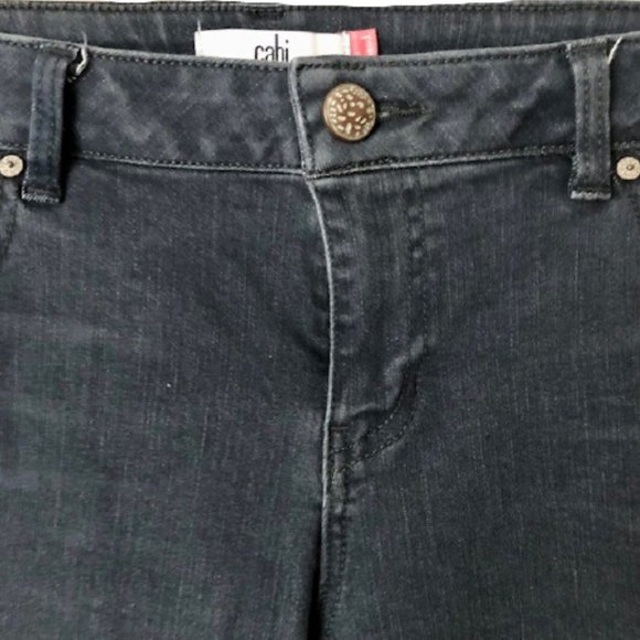 CAbi Slim Boyfriend Jeans - Charcoal Gray - 10 - Picture 4 of 10